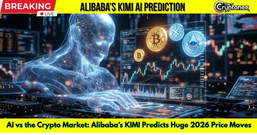 Artificial Intelligence Predicting Cryptocurrency Prices For Bitcoin Ethereum And Xrp With Digital Trading Charts