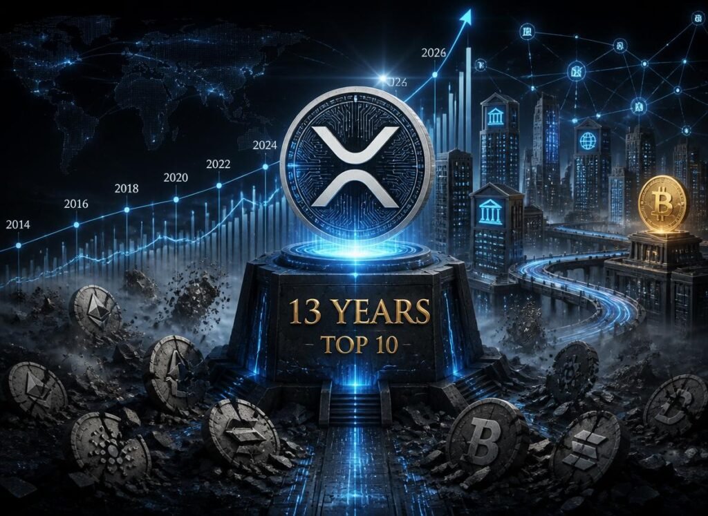 Xrp Remains In Crypto'S Top 10 For 13 Consecutive Years According To Coingecko Data